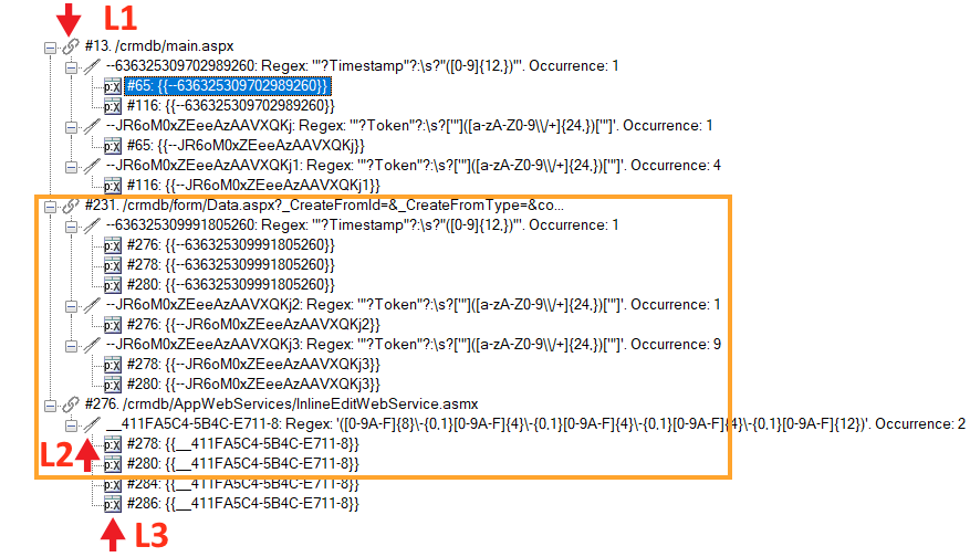 Extractors and dynamic parameters