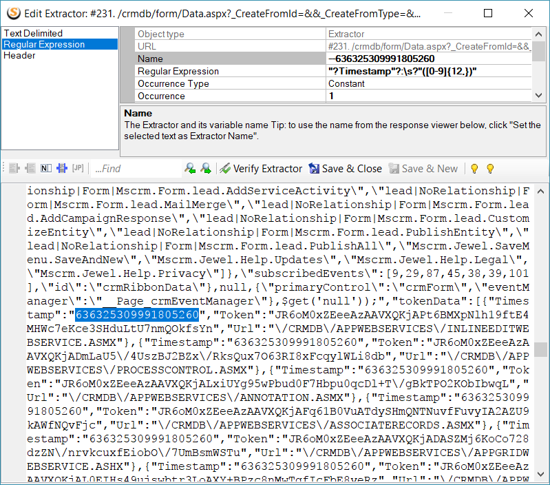 Dynamics CRM WRPC token schema