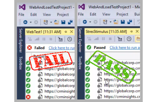 Create and Record a Web Test in Visual Studio Plugin - Progress Test Studio